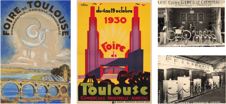 Affiches Foire Internationale de Toulouse 1928-1938